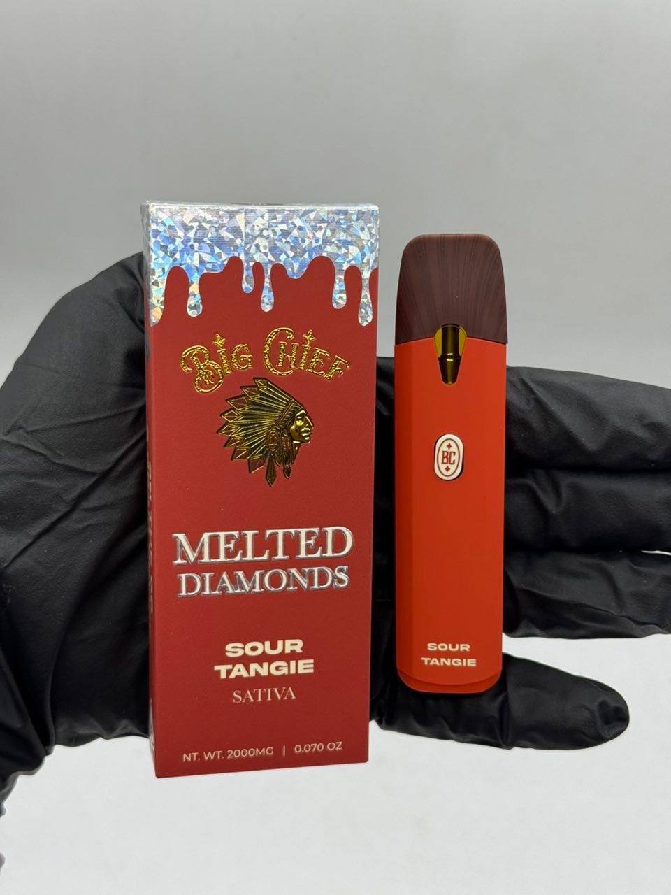 BIG CHIEF 2G DISPOSABLE MELTED DIAMOND BIG CHIEF 2G DISPOSABLE MELTED DIAMOND