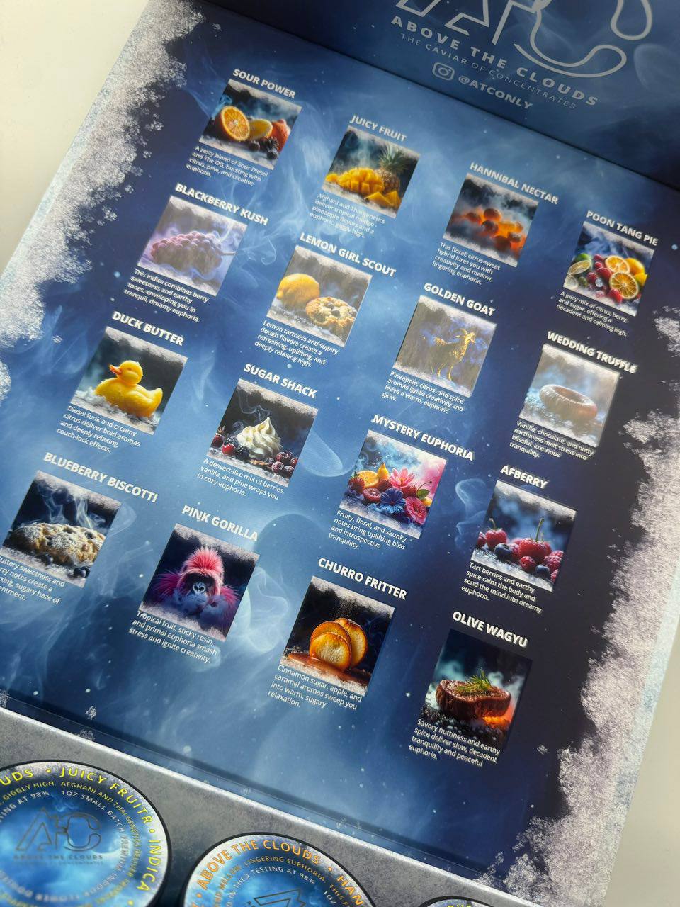 ABOVE THE CLOUDS SNOWCAPS WEED ABOVE THE CLOUDS SNOWCAPS WEED