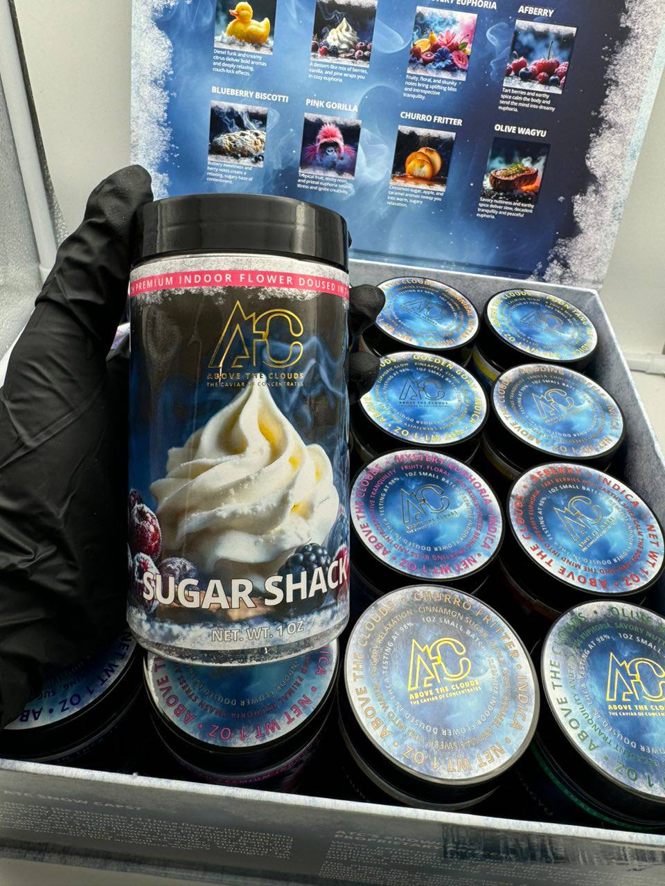 ABOVE THE CLOUDS SNOWCAPS WEED ABOVE THE CLOUDS SNOWCAPS WEED