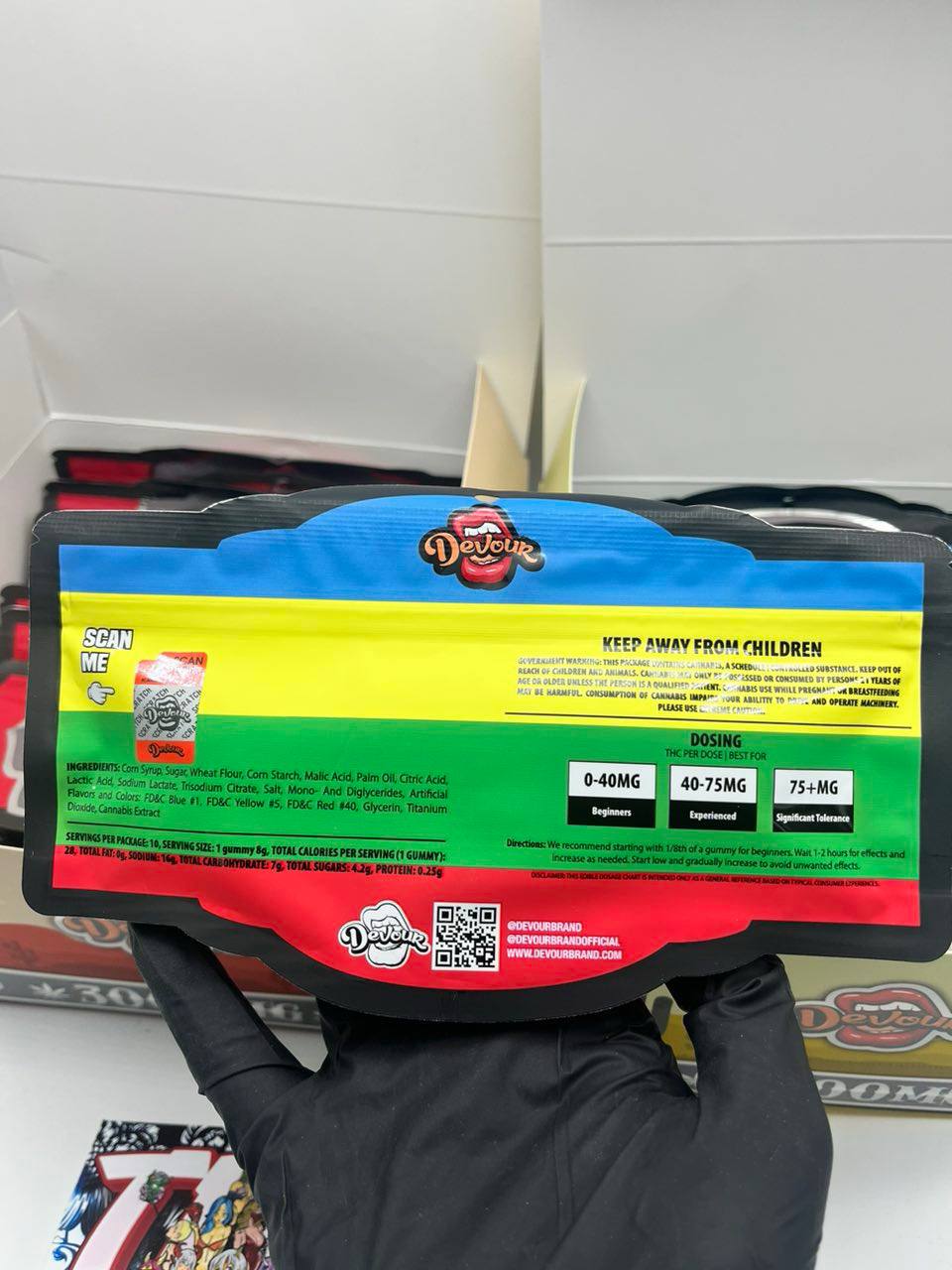 DEVOUR SOUR BELTS EDIBLES 3000MG CANNABIS INFUSED DEVOUR SOUR BELTS EDIBLES 3000MG CANNABIS INFUSED