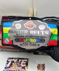 DEVOUR SOUR BELTS EDIBLES 3000MG CANNABIS INFUSED