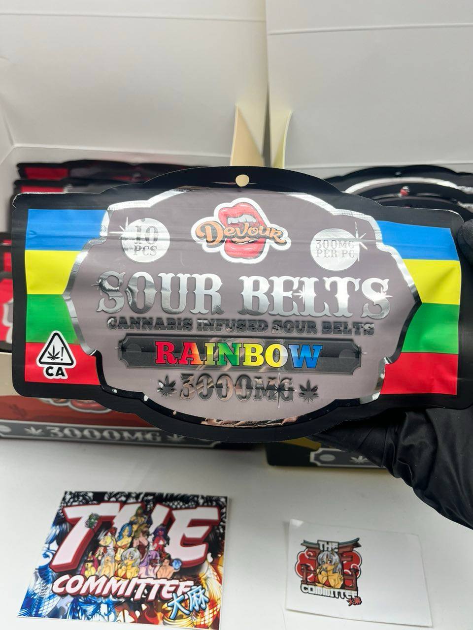 DEVOUR SOUR BELTS EDIBLES 3000MG CANNABIS INFUSED DEVOUR SOUR BELTS EDIBLES 3000MG CANNABIS INFUSED