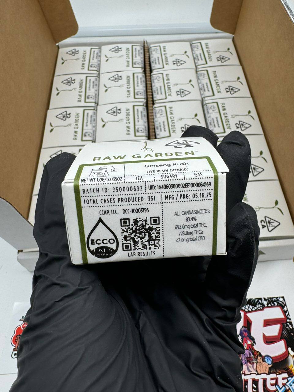 Raw Garden 1G LIVE RESIN VAPE Raw Garden 1G LIVE RESIN VAPE