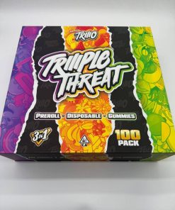 TRIIIO TRIIIPLE THREAT 2G DISPOSABLE PRE ROLL+GUMMIES