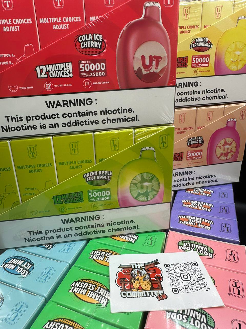 Flum UT Bar 50K Disposable Vape 5% (50000 Puffs) Flum UT Bar 50K Disposable Vape 5% (50000 Puffs)