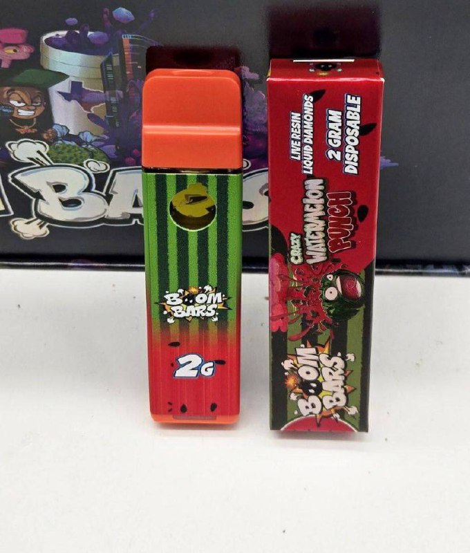BOOM BARS 2G DISPOSABLE BOOM BARS 2G DISPOSABLE