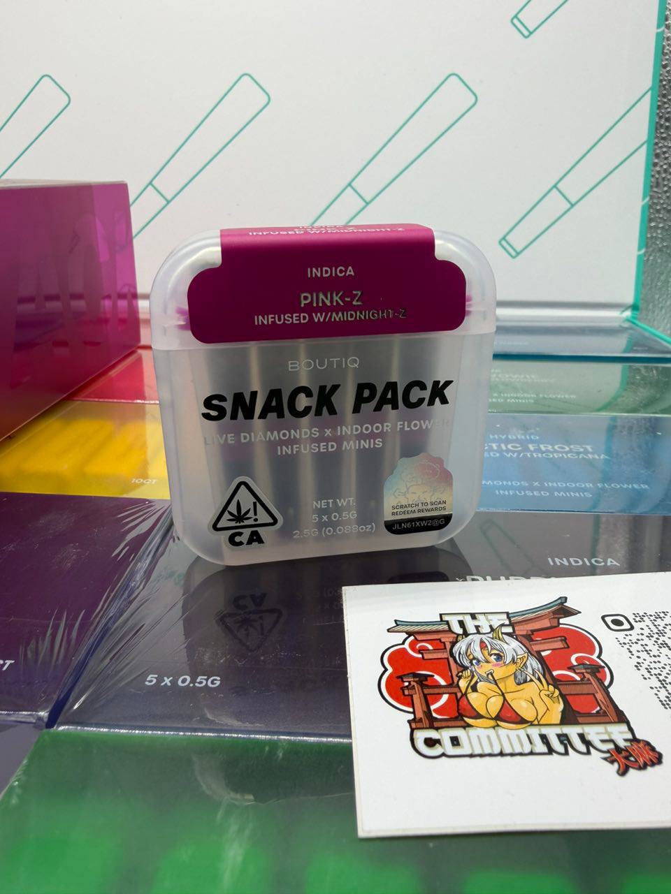 BOUTIQ SNACK PACKS PRE-ROLLS BOUTIQ SNACK PACKS PRE-ROLLS