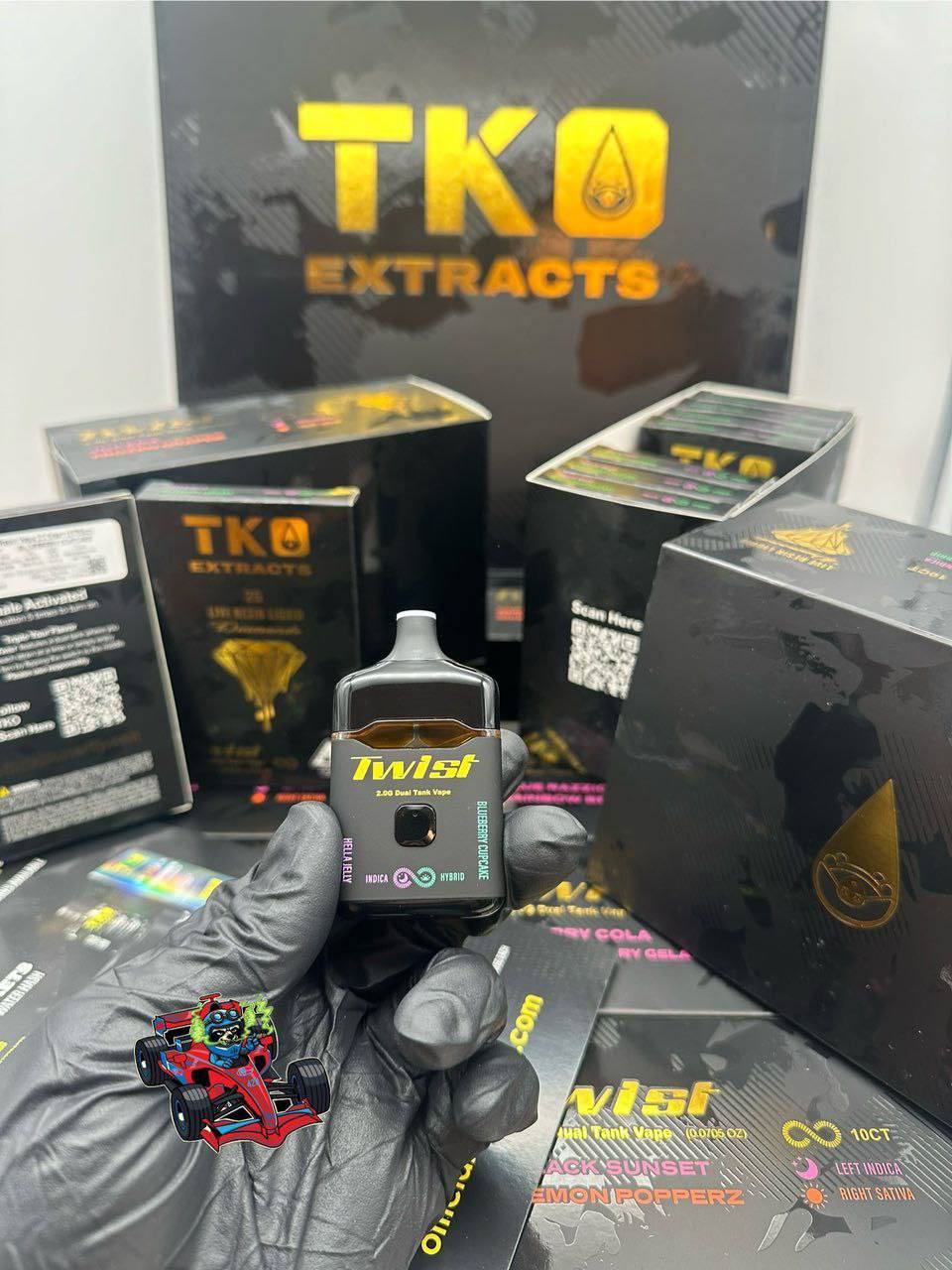 TKO Twist Extracts 2G Disposable TKO Twist Extracts 2G Disposable