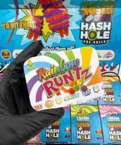 CALIFORNIA GOLD X PACKMAN HASH HOLE 1G