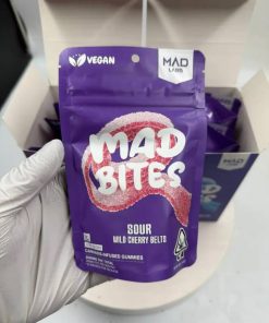 MAD LABS MAD BITES SOUR BELT GUMMIES 2000MG THC