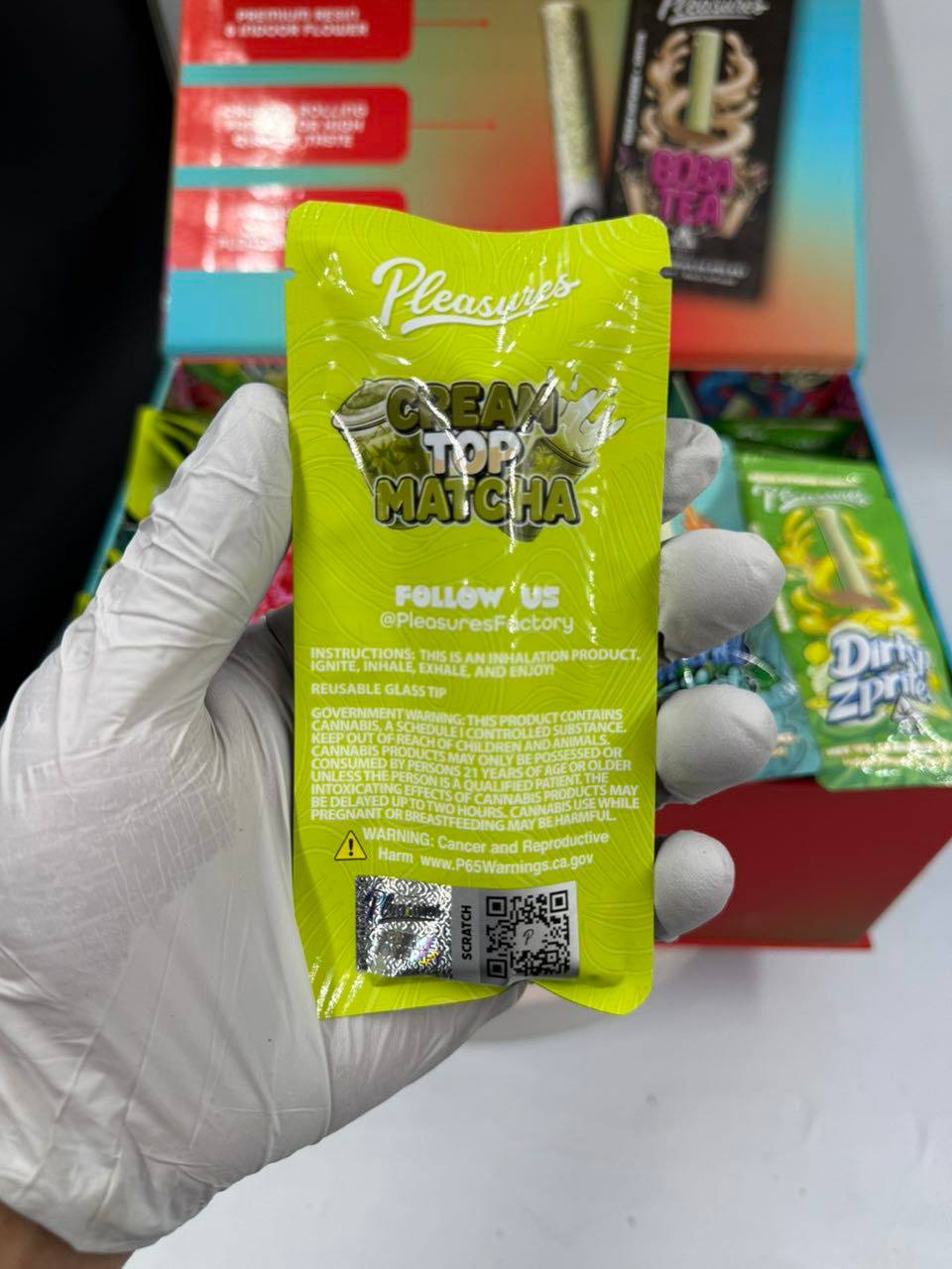 PLEASURES RESIN INFUSED 1.2G PREROLLS PLEASURES RESIN INFUSED 1.2G PREROLLS