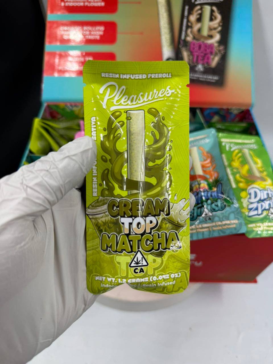 PLEASURES RESIN INFUSED 1.2G PREROLLS PLEASURES RESIN INFUSED 1.2G PREROLLS