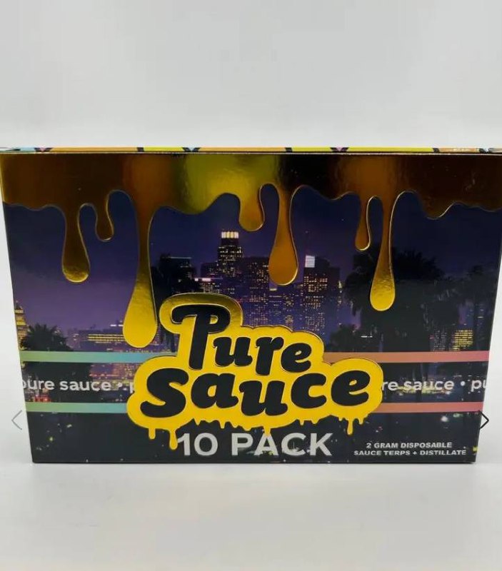 PURE SAUCE 2G DISPOSABLE VAPE PURE SAUCE 2G DISPOSABLE VAPE