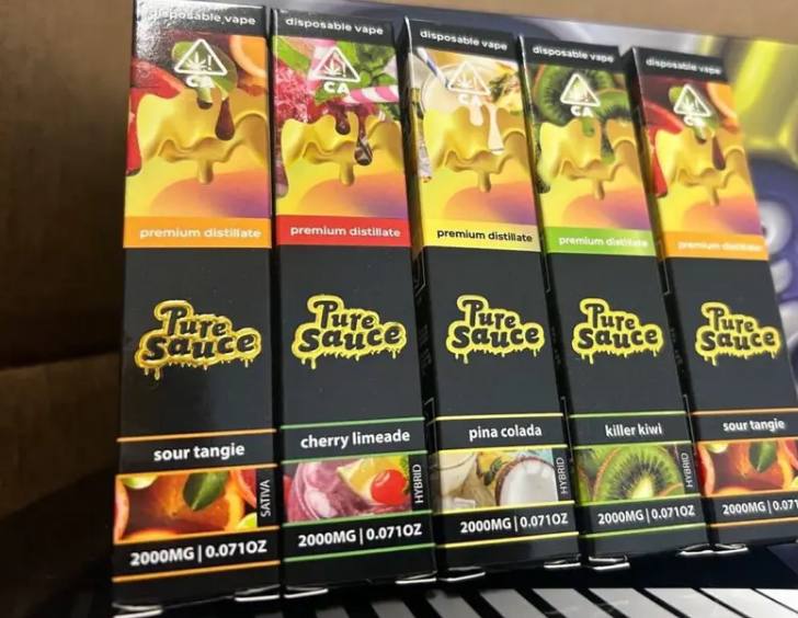 PURE SAUCE 2G DISPOSABLE VAPE PURE SAUCE 2G DISPOSABLE VAPE