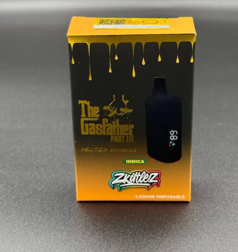 Authentic THE GASFATHER 3.5G DISPOSABLE vape Authentic THE GASFATHER 3.5G DISPOSABLE vape