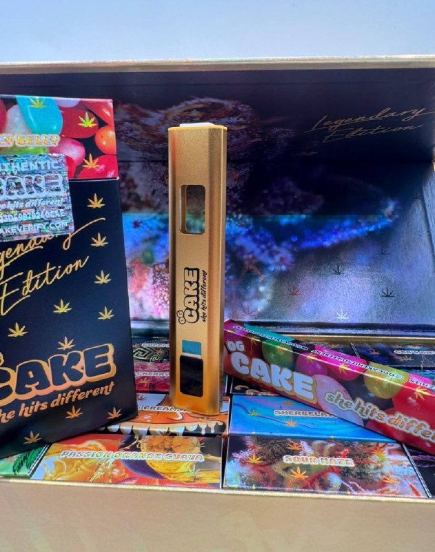 Original OG CAKE Gold Legendary Best OG CAKE Disposable