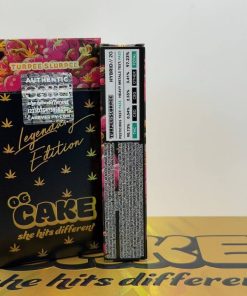 OG CAKE Gold Legendary disposable flavors and ingredients