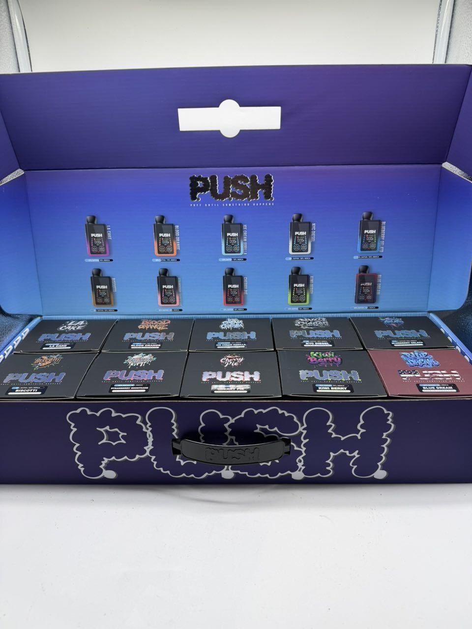 Push 2G Disposable Flavors disposable flavor guide